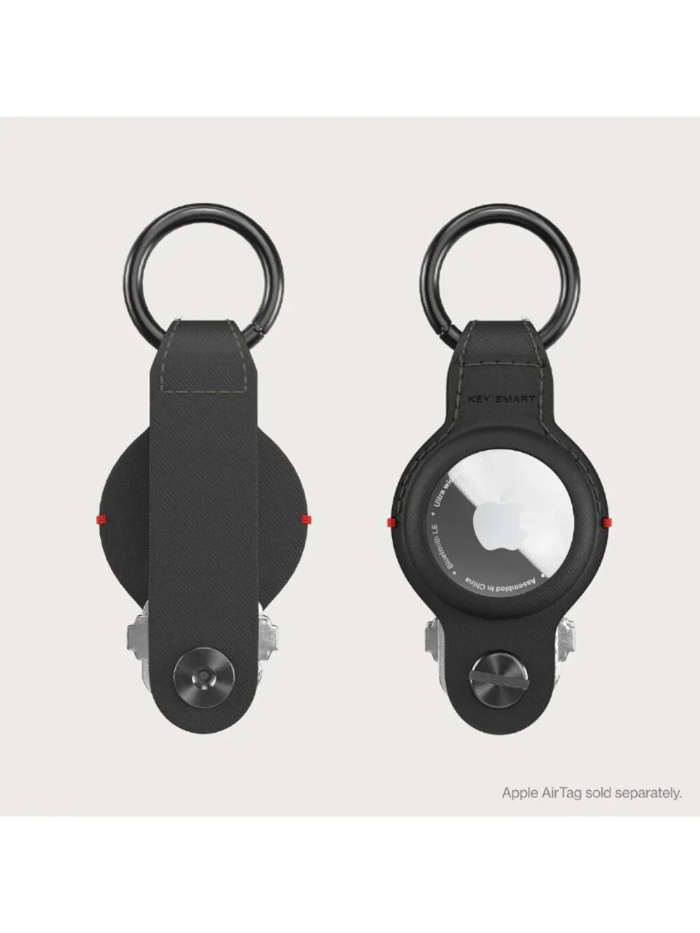 Premium Keychain Holder for Apple AirTag | 5-Key Organizer | Smart Key Storage
